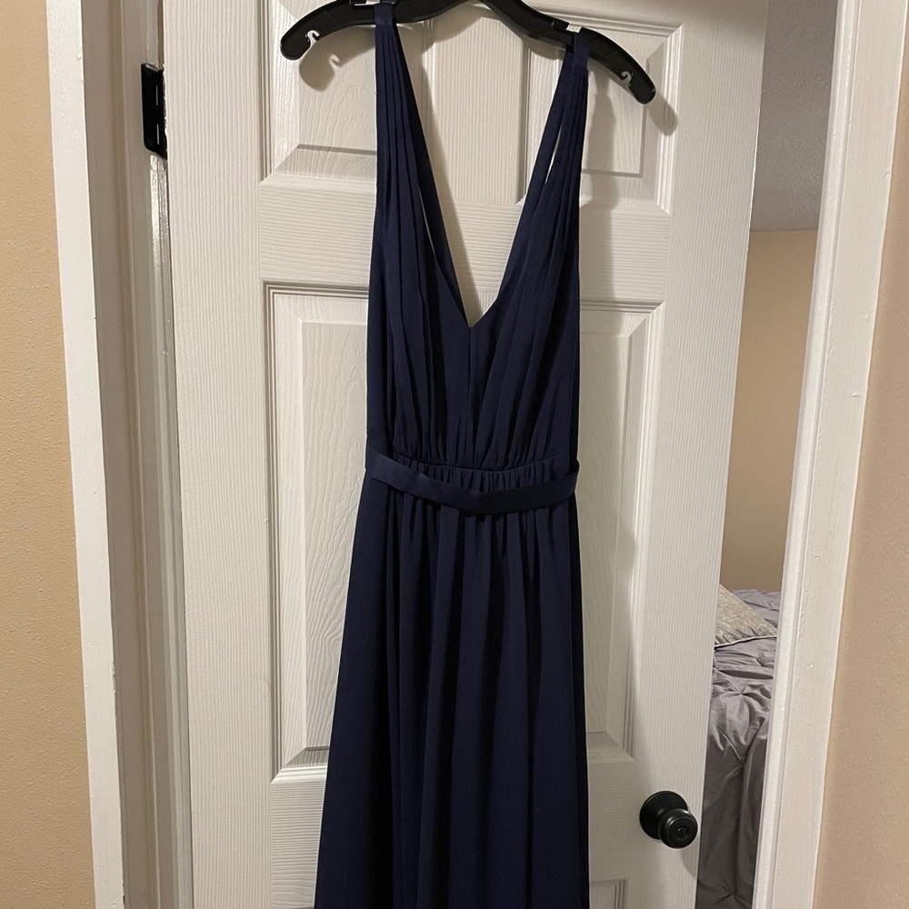 Maxi bridesmaids dress